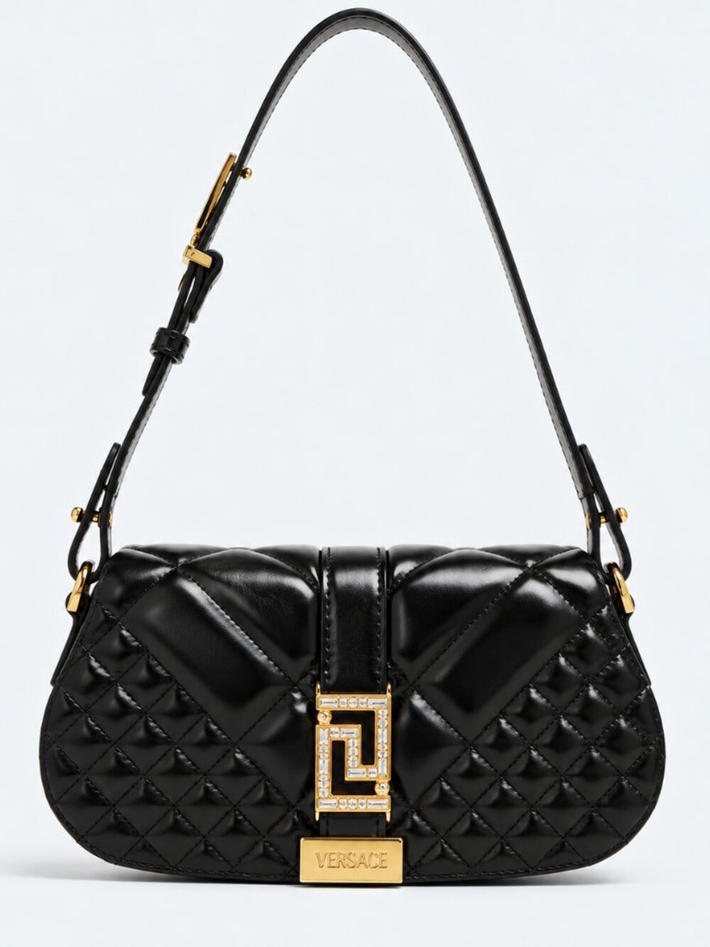 Versace Greca Goddess mini bag black New